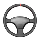 MEWANT DIY Steering Wheel Cover for Toyota Land Cruiser 80 Series 1990-1997 Customized Version by Artificial Leather