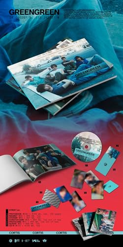 Álbum K-Pop Cortis 2nd EP Greengreen Street Version original 3