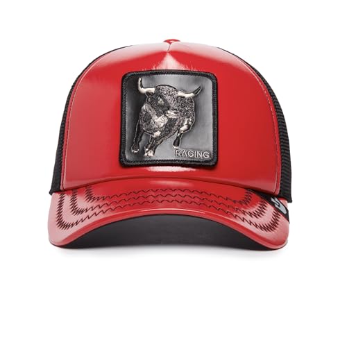 Image of Goorin Bros. Patent Pending Collection Trucker Hat, Red (Pamplona), One Size