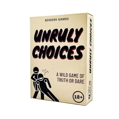 Berserk Games Unruly Choices – Truth or Dare Card Game