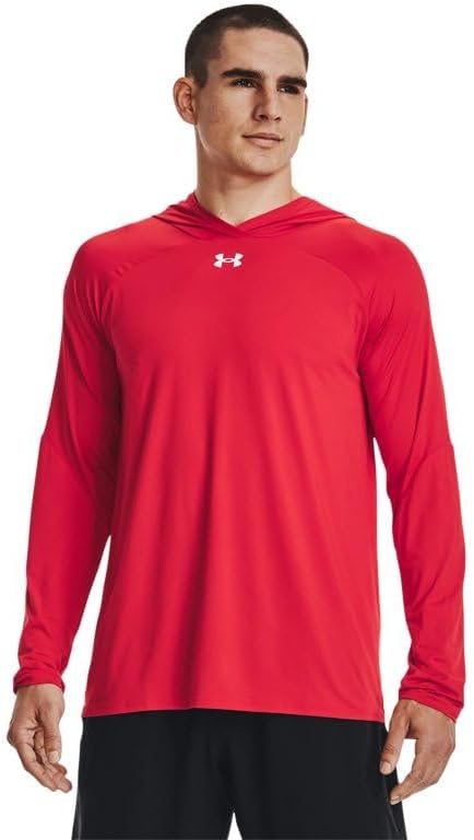 Under Armour Mens Team Knockout Long Sleeve Hoodie - Sweat Wicking Apparel