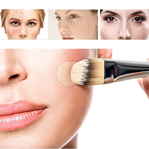 Foundation Makeup, PHOERA New 30ml Matte Oil Control Concealer Foundation Cream, Long Lasting Waterproof Matte Liquid Foundation (103 Warm peach)