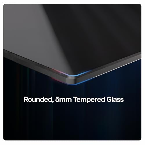 VIVO 24 inch Floating Wall Mount Tempered Glass Shelf for DVD Player, Audio, Gaming System, Streaming Devices, Black, MOUNT-SF024 7 41idhPno2rL