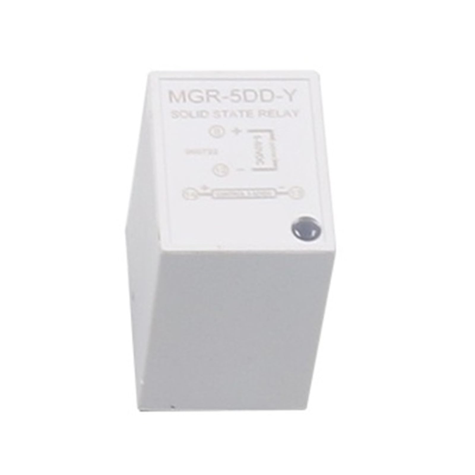 Relé de estado sólido SSR 5DD-Y 5A 24VDC para carril DIN con control de tarjeta 2