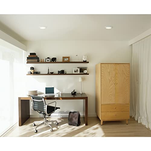 Halo 9 Inch Recessed Led Disc Ceiling & Wall Light With Motion Sensor- Surface Mount - 3000K - White #TOP4