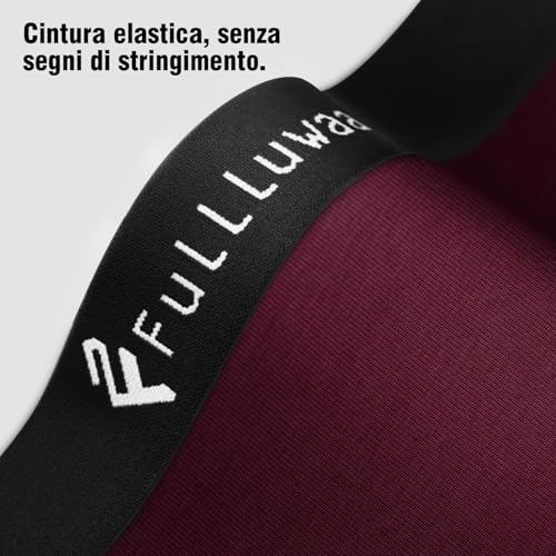 Fullluwaa Boxer Uomo da 12 Pezzi，Mutande Uomo Confortevolezza, Elasticizzato, Traspirabilità, Resistente, Boxer Uomo Cotone (Taglia S - 4XL) - Immagine 5