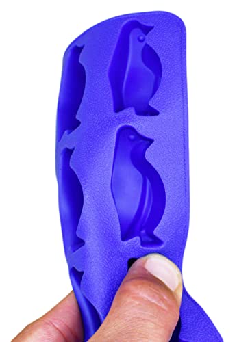 Molde para Hielos de Silicona con Forma de Pingüino 3 Unidades miniatura 6