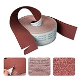 YJDOORPLAY Emery Cloth Sanding Roll Abrasive Paper Sheet Metal Polishing Sandpaper Strip For Wood Metal Craft Furniture DIY Projects 100cm x 10cm Multiple Grits Available(H) - Image 9