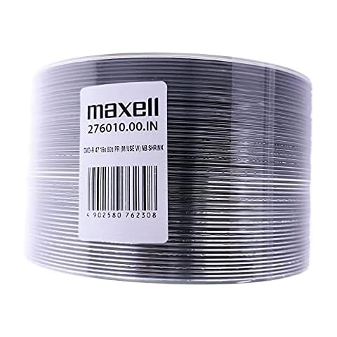 Maxell DVD-R 4.7 Go, 50 pièces Cover