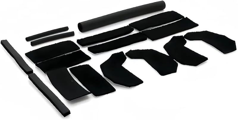 Kit de vedações do teto rígido FSYHKJ para Jeep Wrangler JK JKU 2007–2017 – 17 peças