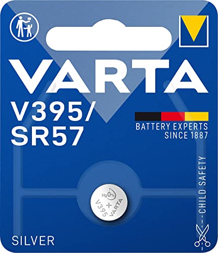 VARTA 00395 101 401 Knopfzelle 9.5mm 2.7mm elektrisch Blisterpack 0.7g