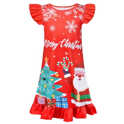 Image of Sylfairy Girls Nightgowns, Unicorn Nightgown Princess Pajama Dresses for Girls Sleepwear Nightie