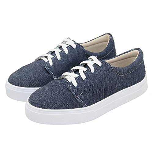 Tênis Sapatenis Casual Feminino Jeans Selten 40, Jeans