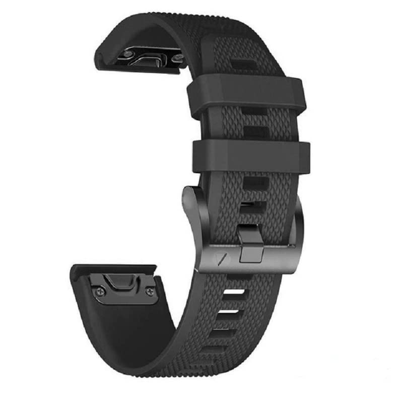 Correa de silicona de 22 mm para Garmin Fenix 6 y 6 Pro en color ágata con ajuste Easyfit