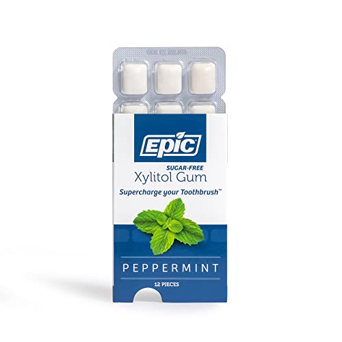 Epic GUMPP144 Xylitol Chewing Gum - Sugar Free & Aspartame Free Chewing Gum Sweetened W/Xylitol thumb #6