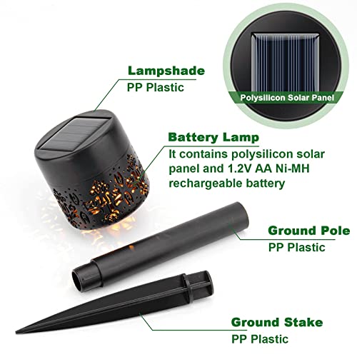 Xinree Solar Pathway Lights Outdoor,8 Pack Solar Outdoor Garden Lights,Solar Stake Lights Waterproof Landscape Lighting Decoration For Path, Yard, Sideway Walkway, Lawn(Warm White) #TOP6