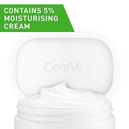image for CeraVe Hydrating Cleanser Bar | 4.5 Ounce | Soap-Free Body and Face Cl