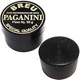 Breu paganini special quality para violino e viola preto 35g resina