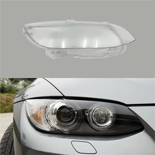 Lentille projecteur compatible avec BMW Série 3 E92 E93 cache coque phare verre