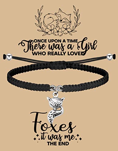 MAOFAED Fox Gift Fox Lover Gift Foxes Bracelet Foxes Jewelry Gifts For Her