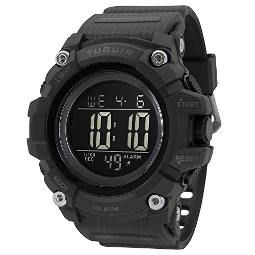 Relógio Masculino Tuguir Digital TG109 - Preto