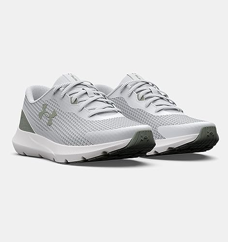 Image of Under Armour Surge 3 Sneakers for Women - Breathable Mesh Upper and Lace up Closure, Sturdy and Durable Shoes