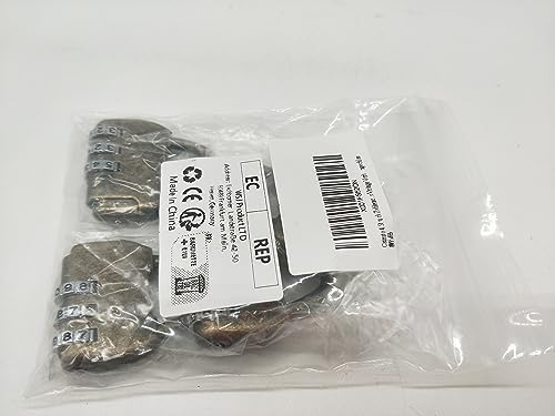 Csirnto 4 Pezzi Lucchetto Combinazione Lucchetto