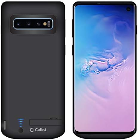 Cellet Battery Case for Samsung Galaxy S10. External Battery 6000mAh Charger Case Compatible for Samsung Galaxy S10
