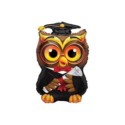 Di&Gi Palloncino Mylar 24 Gufo Laureato