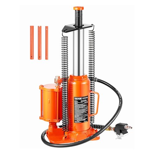 VEVOR lufthydraulischer Flaschenheber mit 12 t...