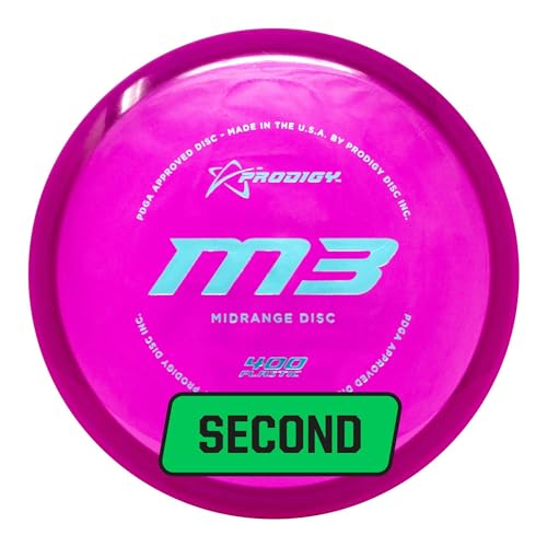 Prodigy Disc Factory Second M3 400 | Straight Flying Disc Golf Midrange | Great for Drives or Approach Shots | Great Beginner Disc | Lightweight Plastic | Colors May Vary | (170g+)
