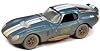 Johnny Lightning 1964 Shelby Cobra Daytona Coupe Viking Blue Met wWhite Stripes Weathered Ltd Ed to 12834 pcs 164 Diecast Model JLSF023-JLSP231 A