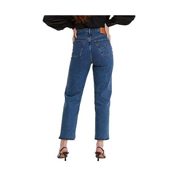 Levis-Womens-Premium-Ribcage-Straight-Ankle-Jeans Levi's Women's Premium Ribcage Straight Ankle Jeans, Georgie - Medium Indigo, 28 (US 6)