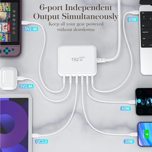 6 Independent Fast USB Charging Station  - image 6
