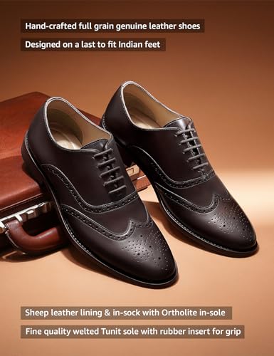 Image of Symbol Premium Mens Formal Oxford Leather Shoes
