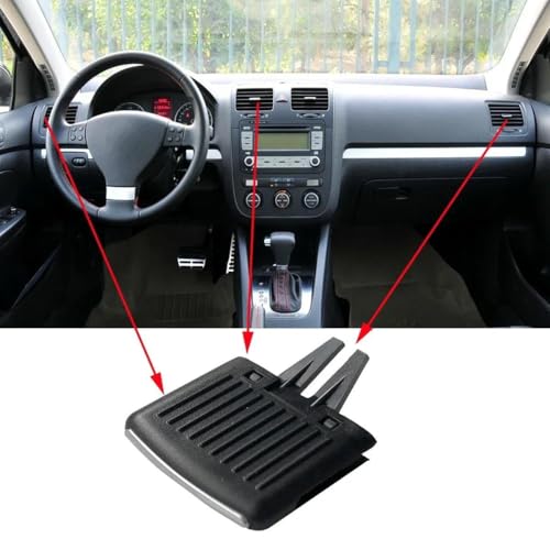 Kit de clips para rejilla de aire acondicionado de coche VW Jetta A5 y Golf MK5, 2 piezas 3