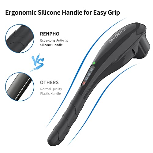 Massagegerät, RENPHO Massagegerät Nacken Schulter Handmassagegerät kabellose Massagegerät für Rücken, Nacken, Fuß, Beine… - Image 5