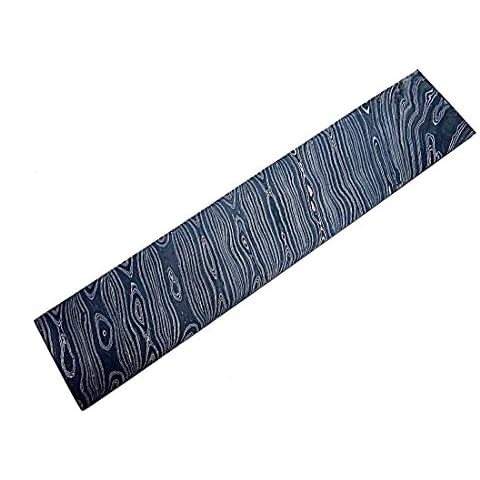 Poshland PLB-2091, CUSTOM HANDMADE DAMASCUS STEEL BILLET/BLANK BLADE MAKING BAR (Twist Pattern) Cover