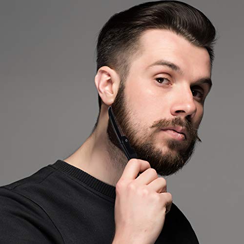 3 Pieces Folding Beard Comb Mustache Comb Small Pocket Comb For Men Everyday Grooming And Hair Care #TOP3