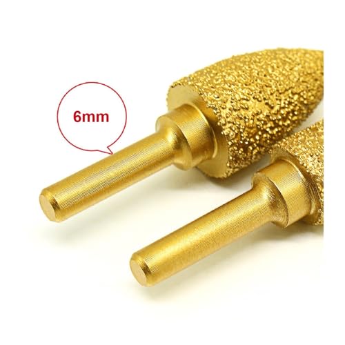 Punta de Fresa Diamante Soldada al Vacío 13mm R1 1 unidad miniatura 4