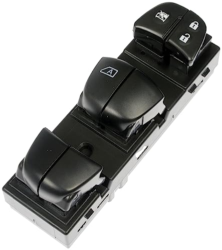 Dorman 901-884 Front Driver Side Power Window Switch - 6 Button Compatible with Select Nissan Models