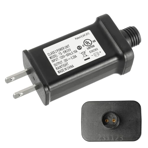 SIGANDG LED Power Supply 29V 8W TS-8W29V LED Transformer Class 2 Power Unit US Plug Adapter Replacement for Christmas String Light Inflatable Decorations Christmas Holiday Lighting