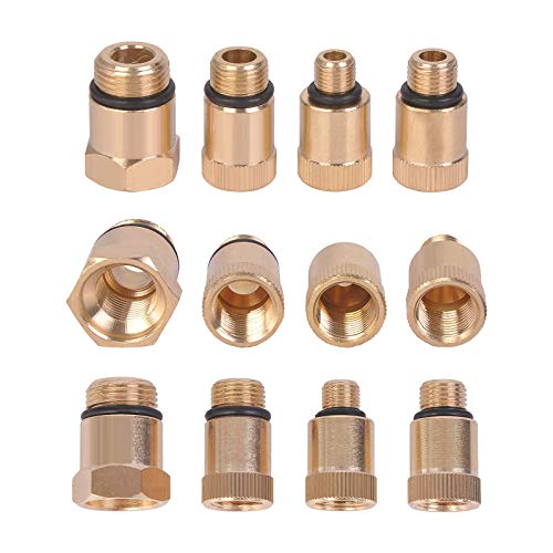 8 Pcs Petrol Engine Cylinder Compression Tester Kit Automotive Tool Gauge #TOP4