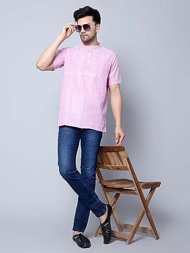 Image of Chikan Men's Cotton Regular Kurta