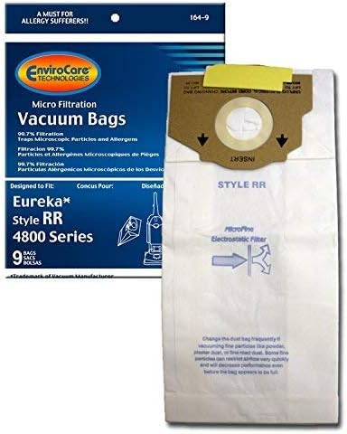 Sacs aspirateur Eureka Style RR EnviroCare micro-filtration lot de 27