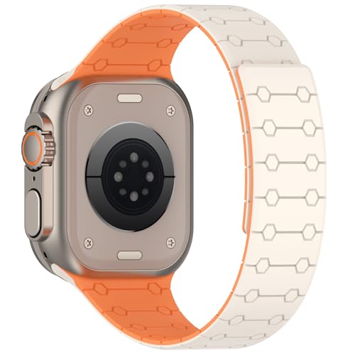 Image of Velour Silicone Watch Strap Compatible with Apple Watch 41mm, 40mm & 38mm, for iWatch Series SE, SE2,10 9, 8, 7, 6, 5, 4, 3 -Sport Loop for Men & Women(Watch Not Included)