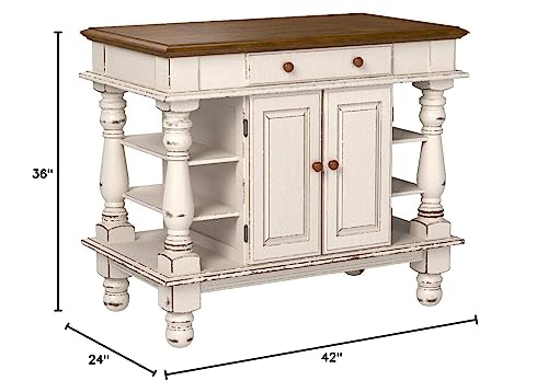 Homestyles-Americana-Kitchen-Island-Off-White-Stationary-Kitchen-Island-with-Storage-and-Hardwood-Top Homestyles Americana Kitchen Island Off White Stationary Kitchen Island with Storage and Hardwood Top