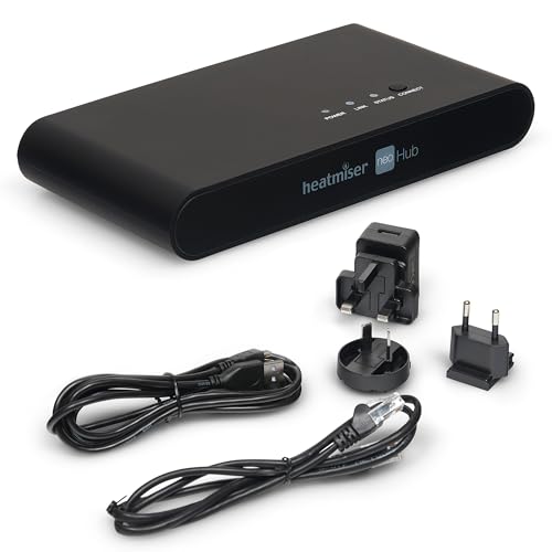 Heatmiser NeoHub Gen 2 Home Internet Gateway Neo Hub for Use With Heatmiser Thermostat Neo Series Neostat NeoAir NeoPlug LavaTap Smart Home