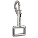 Slide Bolt Spring Snap, L 3 3/8 in