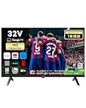 Philips(フィリップス) チューナーレステレビ 32型 Google TV ネット動画対応 Bluetooth USB 壁掛け スマートテレビ Dolby Audio Google Cast内蔵 音声検索対応 32PHH6569 (GoogleTV搭載)